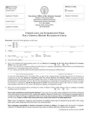Application for Initial Licensure to Practice as a Perfusionist Njconsumeraffairs  Form