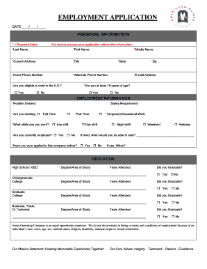 Caribbean Airlines Job Application Form