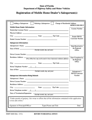 Hsmv 84045  Form