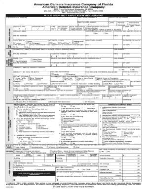 American Bankers Insurance Company of Florida  Form