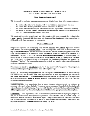 Grandparent Visitation Agreement Form