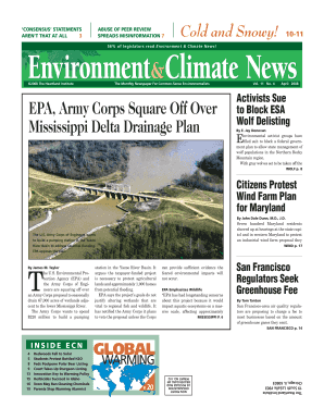 EPA, Army Corps Square off over Mississippi Heartland Institute Heartland  Form