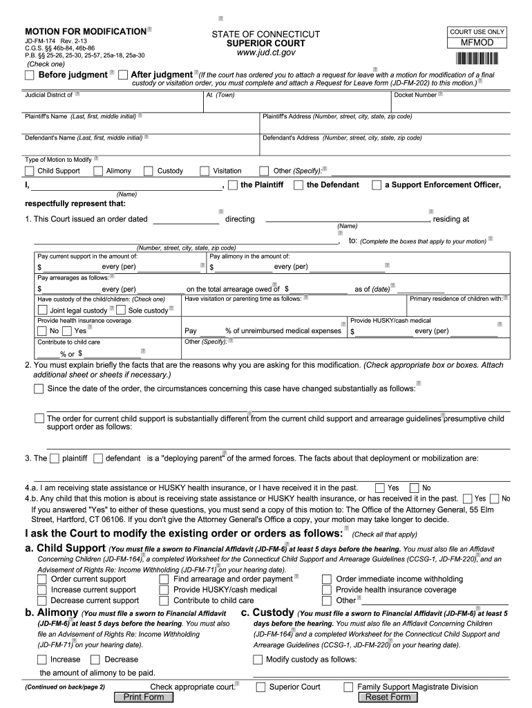 Jd Fm 174  Form