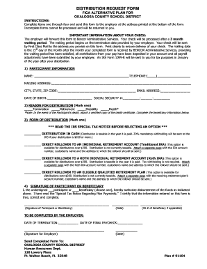 Bencor Withdrawal Forms