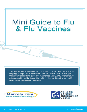 Mini Guide to Flu  Form