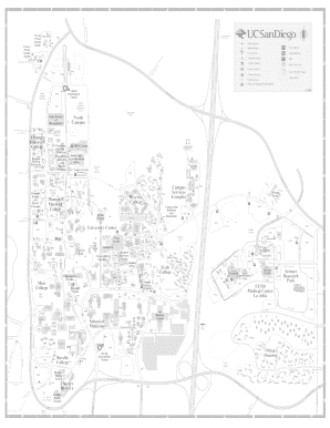 Ucsd Campus Map PDF  Form