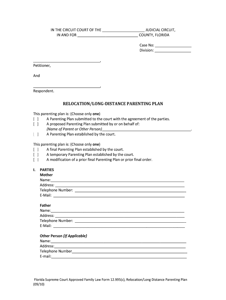  12 995c  Form 2010