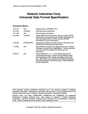 Spc File Format