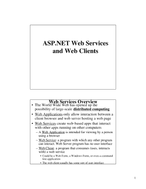 ASP NET Web Services and Web Clients Cs Binghamton  Form