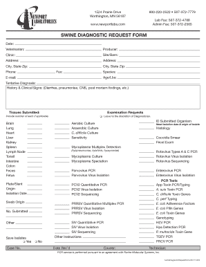 Swine Diag Form 2