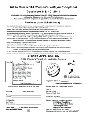 VB NCAA Order Form Regionals