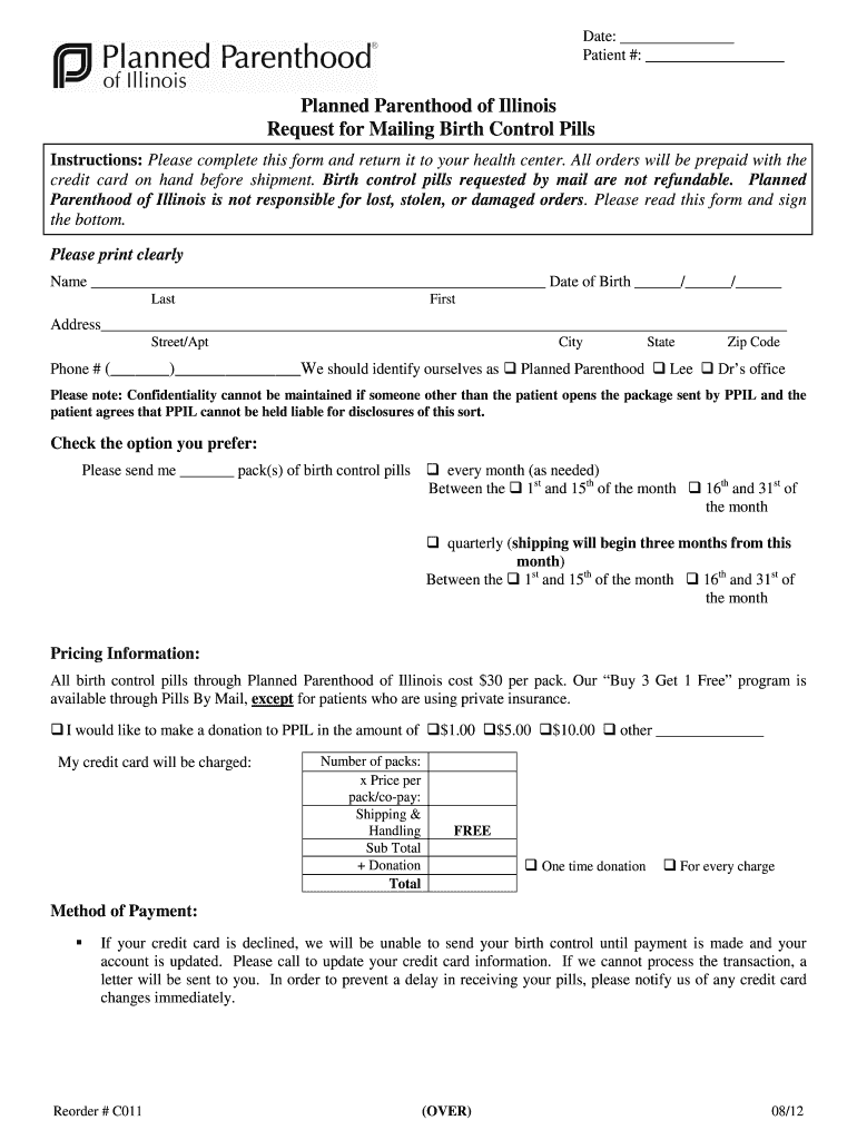 Printable Planned Parenthood Pregnancy Verification Form Printable 