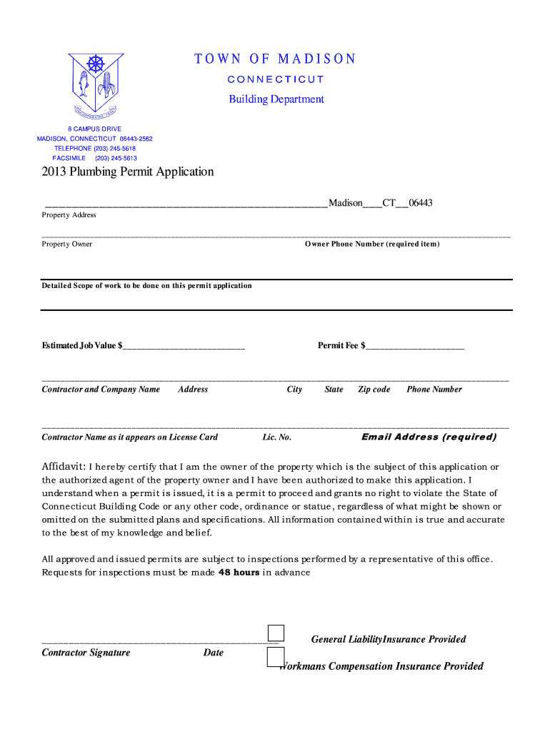 LETTER of TRANSMITTAL Madison, Connecticut Madisonct  Form