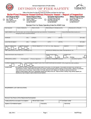 Draft Cigarette Form Firesafety Vermont