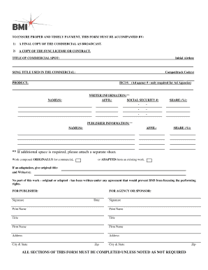 Bmi Form