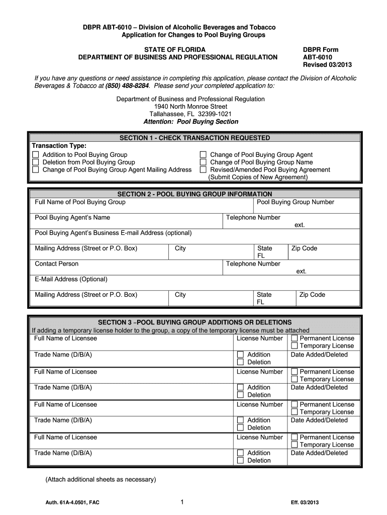 Dbpr Abt 6010 Form