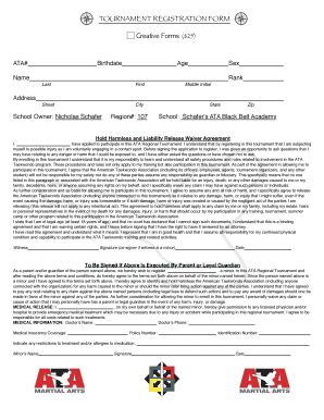 Ata Region 107  Form