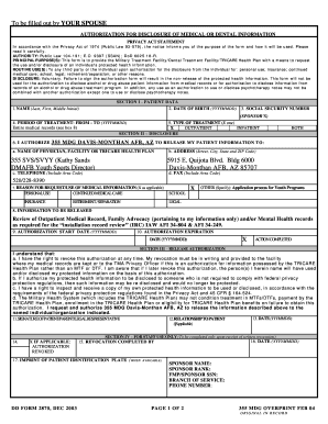 Dd 2870  Form