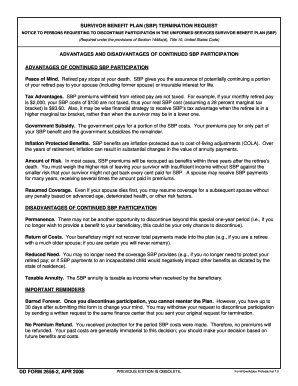 DD Form 2656 2, SBP Termination Request, April Minnesota Minnesotanationalguard
