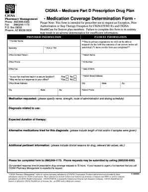 Cigna Step Therapy Exception Form