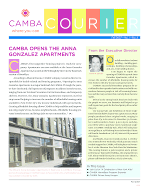 Camba FALL 07 Newsletter FINAL Single Pages Camba  Form