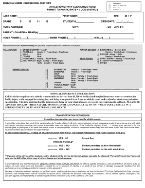 School Clearance Form - Fill Out and Sign Printable PDF Template