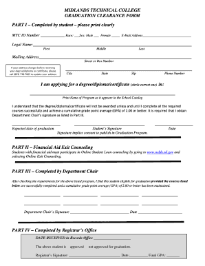 Clearance Certificate Format for Students