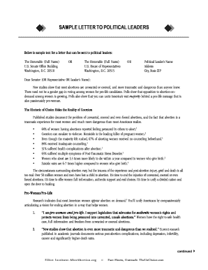 Sample Letter to Join a Political Party  Form