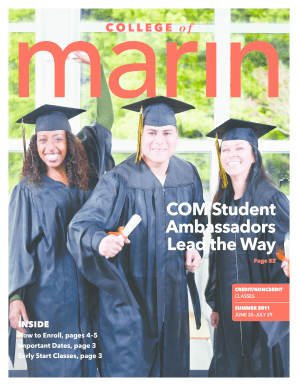 COM Student Ambassadors Lead the Way College of Marin Marin  Form