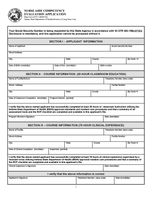 Ivy Tech Application  Form