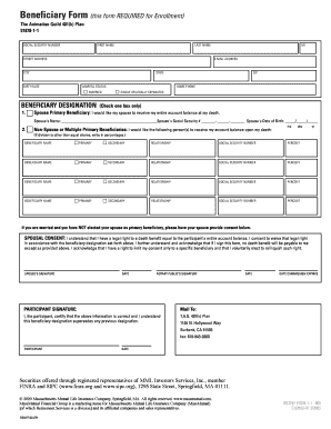 Beneficiary Form This Form REQUIRED for Animation Guild Animationguild