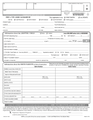 X I II Isrr  Form