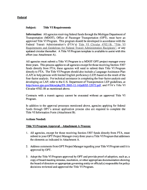 TITLE VIEEO COMPLIANCE APPLICATION State of Michigan Michigan  Form