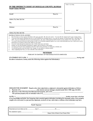 Kansas Contempt of Court Forms