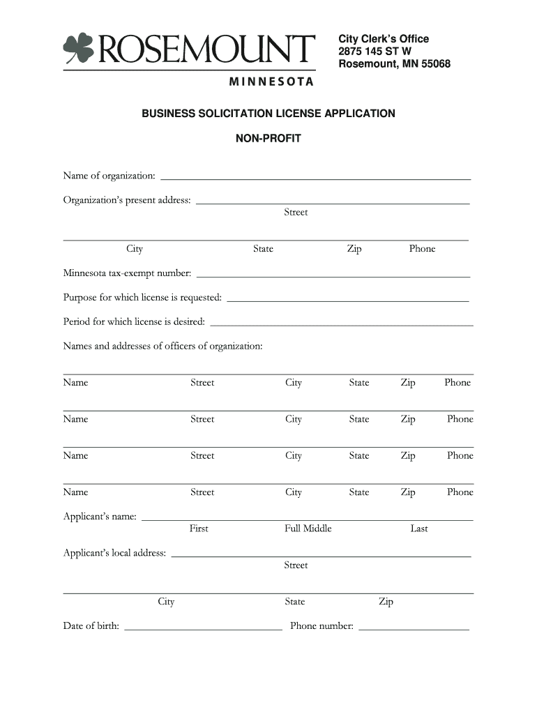 Sol Lic NonProfit 07  Form