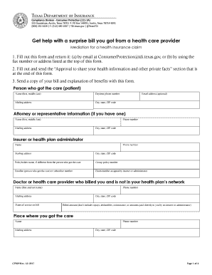 Tdi Fillable Forms for Mediation