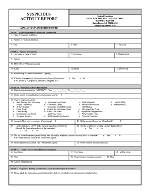 Sar Form