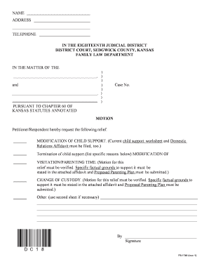 Modification Form Ps 1746