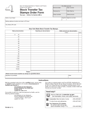 Form Td 624