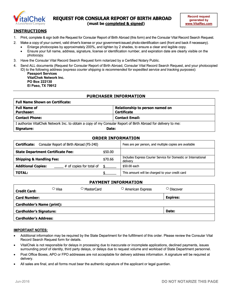  Fs 240 Form Printable 2013