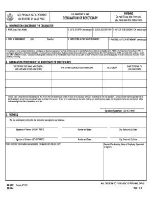 Ssa 5002 Fillable  Form
