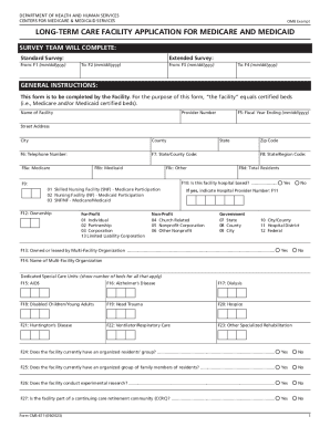 Cms 671 Facility Staffing Form