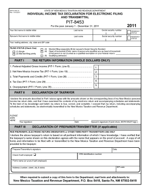 Pit 8453  Form