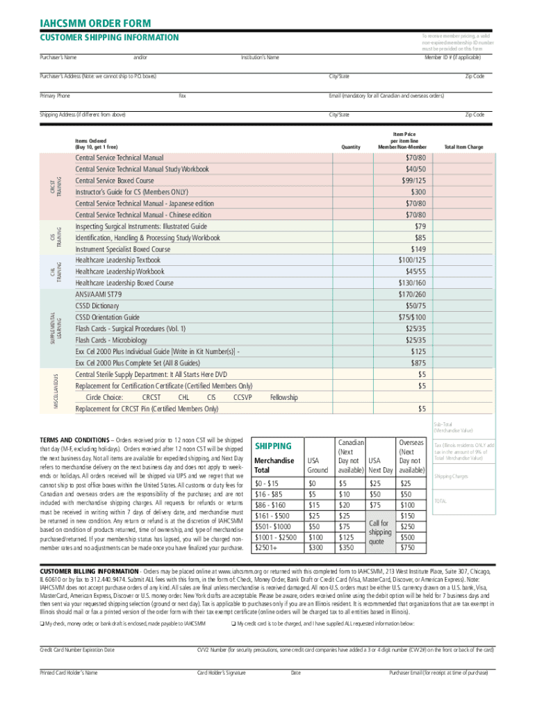 Iahcsmm 8th Edition PDF Download  Form