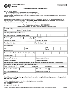 Bcbs Fl Prior Authorization Form PDF