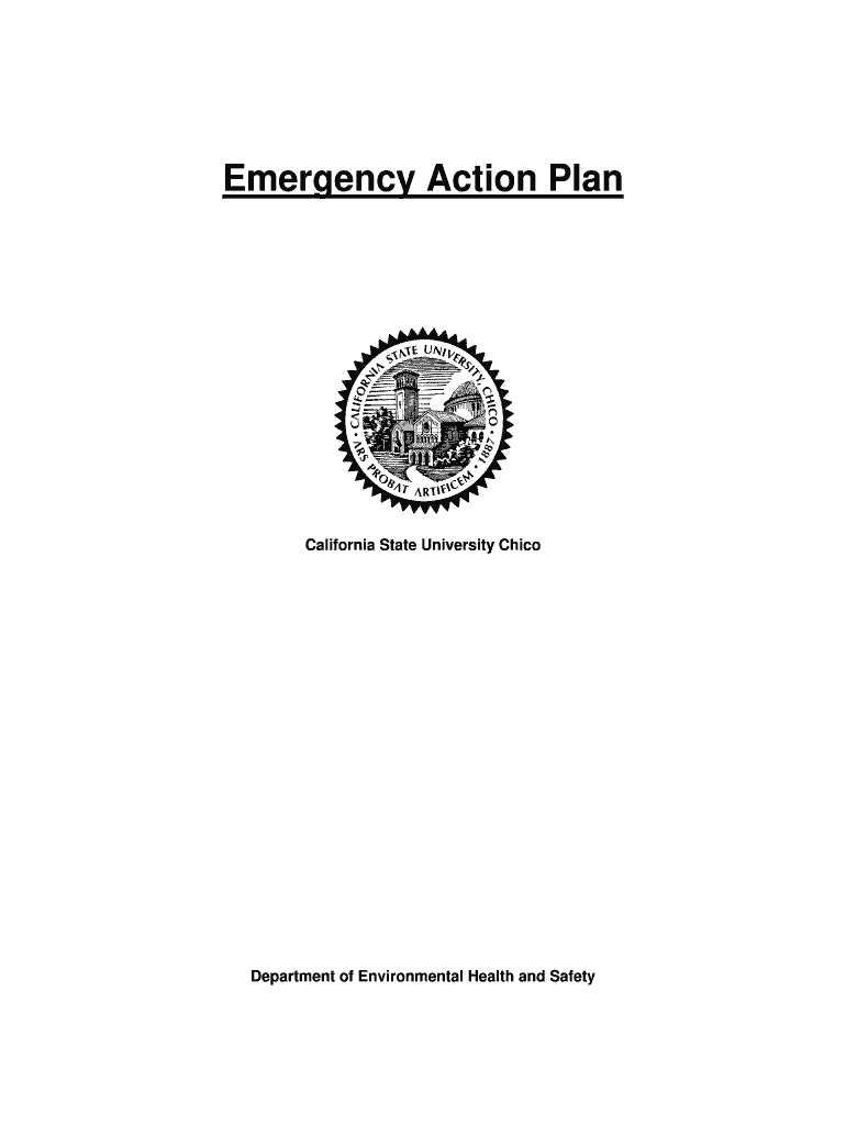 Osha Emergency Action Plan Fillable Form