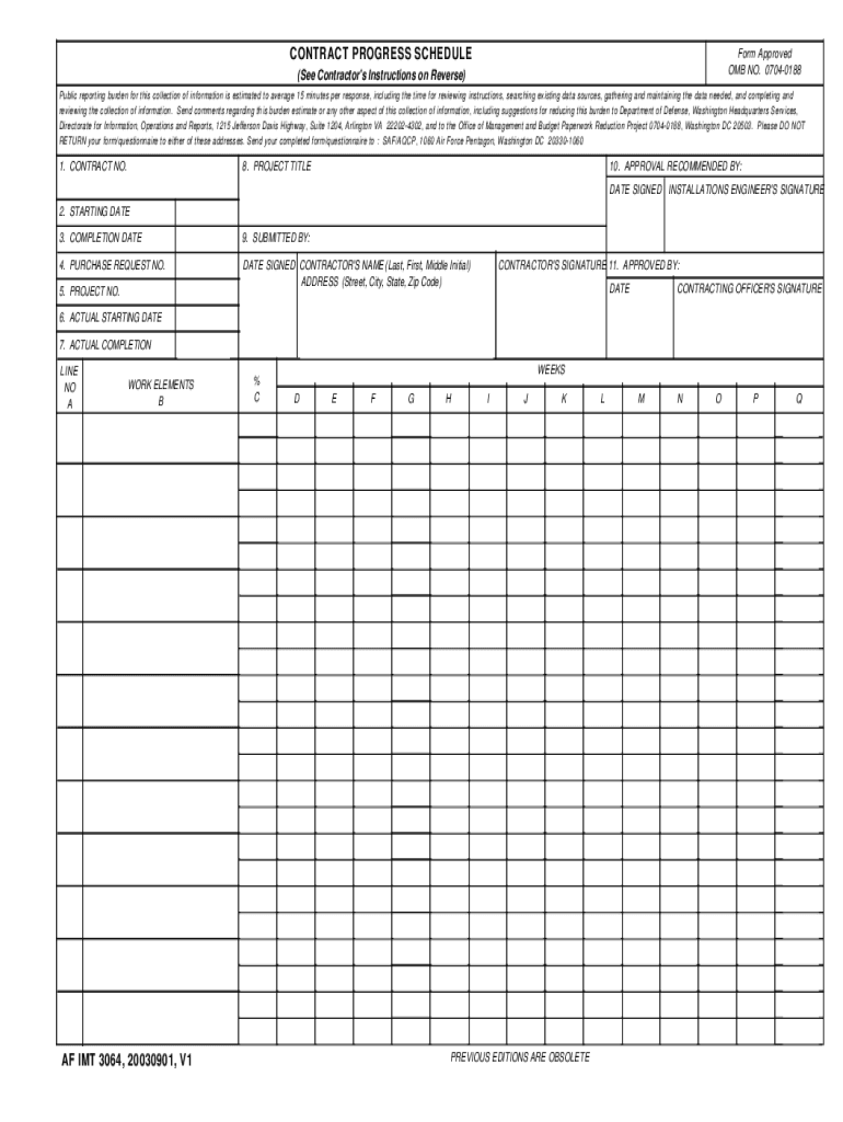  Af Form 3064 2003-2024