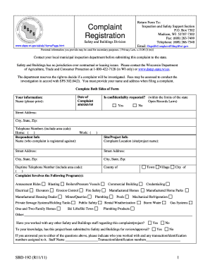 State of Wi Dsps  Form