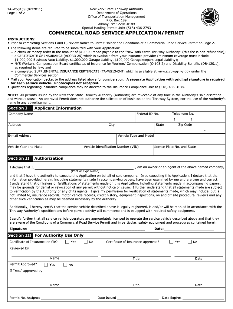 Ta W68159  Form