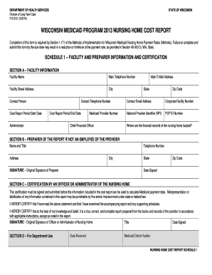 Wisconsin Form F01812